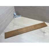 Клён Печёный 180гр заготовка накладки для электрогитары Радиал А 8х80х630 мм