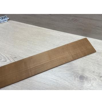 Клён Печёный 180гр заготовка накладки для электрогитары Радиал А 8х80х630 мм-7