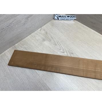 Клён Печёный 180гр заготовка накладки для электрогитары Радиал А 8х80х630 мм-9