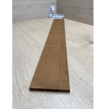 Клён Печёный 180гр заготовка накладки для электрогитары Радиал А 8х80х630 мм-1