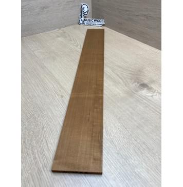 Клён Печёный 180гр заготовка накладки для электрогитары Радиал А 8х80х630 мм-2