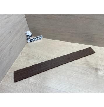 Венге заготовка накладки для электрогитары Радиал АА 8х70-55х565 мм (УЦЕНКА - червоточина)-0