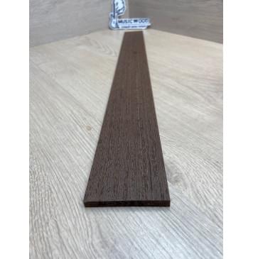 Венге заготовка накладки для электрогитары Радиал АА 8х70-55х565 мм (УЦЕНКА - червоточина)-1