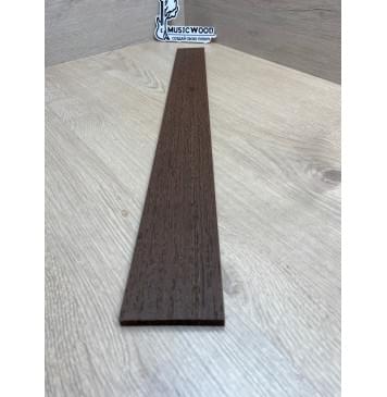 Венге заготовка накладки для электрогитары Радиал АА 8х70-55х565 мм (УЦЕНКА - червоточина)-2