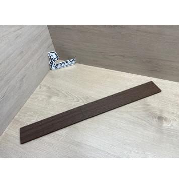 Венге заготовка накладки для электрогитары Радиал А 8х60х579 мм (УЦЕНКА - свилеватость)-0