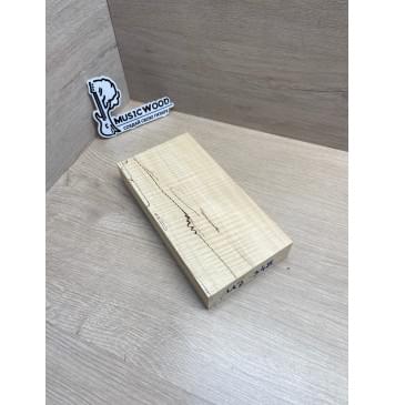Клён Американский Spalted Волнистый Универсальная заготовка Радиал ААА Волна ААА 34х115х225 мм-2
