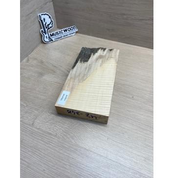 Клён Американский Spalted Волнистый Универсальная заготовка Радиал ААА Волна ААА 34х115х225 мм-5