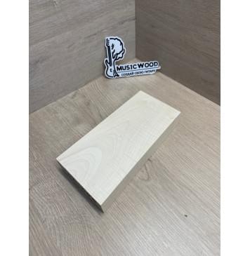 Клён Белый Явор, Волнистый Универсальная заготовка Смешанный АА Волна А 33х99х210 мм-3