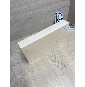 Клён Белый Явор, Волнистый Универсальная заготовка Смешанный АА Волна А 33х99х210 мм-9