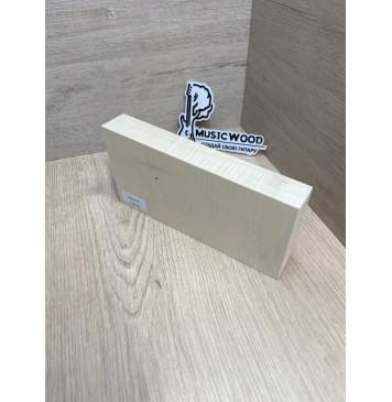 Клён Белый Явор, Волнистый Универсальная заготовка Смешанный АА Волна А 33х99х210 мм-1