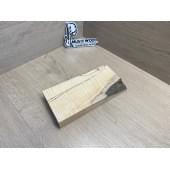 Клён Американский Spalted Волнистый Универсальная заготовка Смешанный ААА Волна ААА 30х101х217 мм