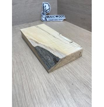 Клён Американский Spalted Волнистый Универсальная заготовка Смешанный ААА Волна ААА 30х101х217 мм-2