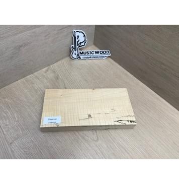 Клён Американский Spalted Волнистый Универсальная заготовка Смешанный ААА Волна ААА 30х101х217 мм-5