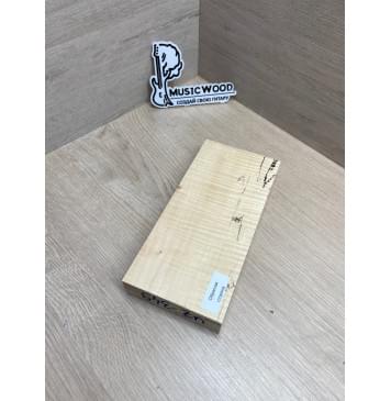 Клён Американский Spalted Волнистый Универсальная заготовка Смешанный ААА Волна ААА 30х101х217 мм-4