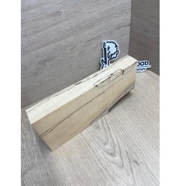 Клён Американский Spalted Волнистый Универсальная заготовка Смешанный ААА Волна ААА 30х101х217 мм-10