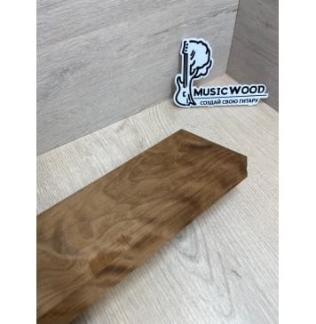 Берёза Пламенная Печёная 180гр Универсальная заготовка Тангент АА Волна АА 25х101х250 мм-4