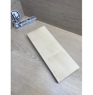 Клён Белый Явор, Волнистый Универсальная заготовка Смешанный ААА Волна А 28х105х270 мм-3