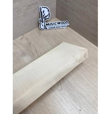 Клён Белый Явор, Волнистый Универсальная заготовка Смешанный ААА Волна А 28х105х270 мм-6