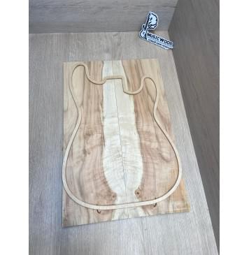 Клён Американский Ashleaf заготовка на топ Смешанный ААА 12х169х510 мм 2 шт, книжкой-0