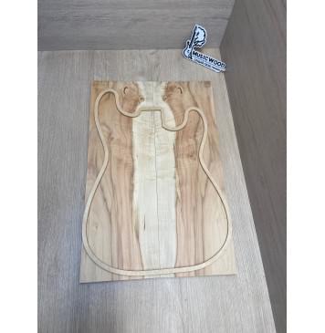 Клён Американский Ashleaf заготовка на топ Смешанный ААА 12х169х510 мм 2 шт, книжкой-1