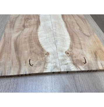 Клён Американский Ashleaf заготовка на топ Смешанный ААА 12х169х510 мм 2 шт, книжкой-4