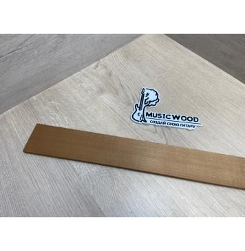 Клён Печёный 180гр заготовка накладки для электрогитары Радиал ААА 7х59-47х530 ммй-5