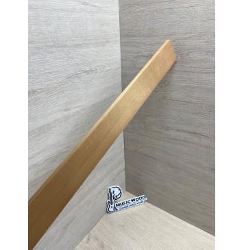 Клён Печёный 180гр заготовка накладки для электрогитары Радиал ААА 7х59-47х530 ммй-8