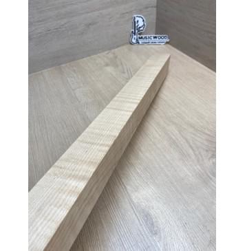 Клён Белый Явор, Волнистый Универсальная заготовка Смешанный ААА Волна АА 53х46х553 мм-3