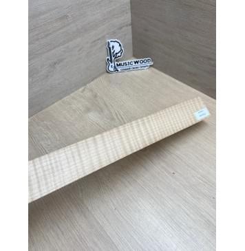 Клён Белый Явор, Волнистый Универсальная заготовка Смешанный ААА Волна ААА 37х48х410 мм-6