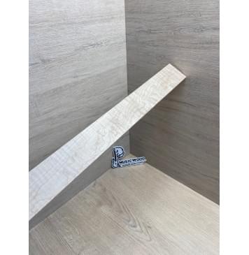 Клён Белый Явор, Волнистый Универсальная заготовка Смешанный ААА Волна АА 6х55х665 мм-6