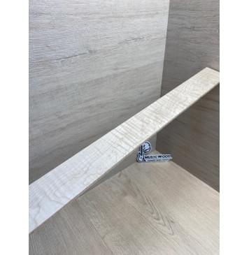 Клён Белый Явор, Волнистый Универсальная заготовка Смешанный ААА Волна АА 6х55х665 мм-5