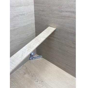 Клён Белый Явор, Волнистый Универсальная заготовка Смешанный ААА Волна АА 6х55х665 мм-8