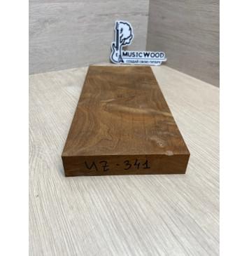 Берёза Пламенная Печёная 180гр Универсальная заготовка Смешанный АА Волна АА 26х122х255 мм-1