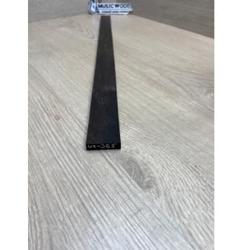 Эбен Чёрный универсальная заготовка Смешанный А 7-8х27х519 мм-1