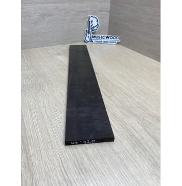 Эбен Чёрный универсальная заготовка Смешанный А 7х59х404 мм-1