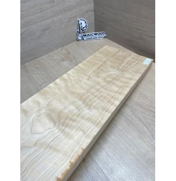 Берёза Пламенная Универсальная заготовка Тангент АА Волна ААА 27х192х540 мм-4