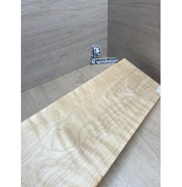 Берёза Пламенная Универсальная заготовка Тангент АА Волна ААА 27х192х540 мм-8