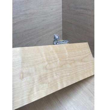 Берёза Пламенная Универсальная заготовка Тангент А Волна А 26х149х449 мм-9