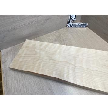 Берёза Пламенная Универсальная заготовка Тангент ААА Волна АА 28х193х539 мм-2