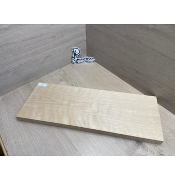 Берёза Пламенная Универсальная заготовка Тангент ААА Волна АА 28х193х539 мм-4