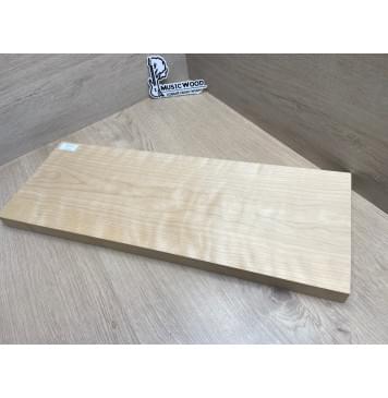 Берёза Пламенная Универсальная заготовка Тангент ААА Волна АА 28х193х539 мм-7