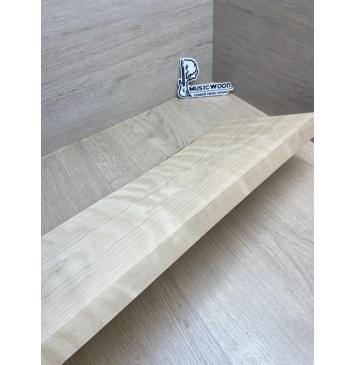 Берёза Пламенная Универсальная заготовка Тангент ААА Волна АА 28х193х539 мм-9