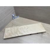 Берёза Пламенная Универсальная заготовка Смешанный А Волна АА 26х151х535 мм