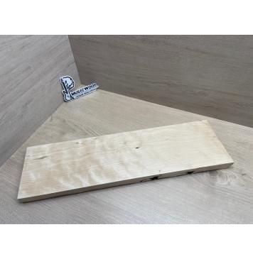 Берёза Пламенная Универсальная заготовка Смешанный А Волна АА 26х151х535 мм-0