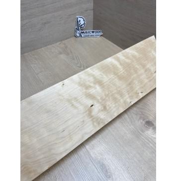 Берёза Пламенная Универсальная заготовка Смешанный А Волна АА 26х151х535 мм-3