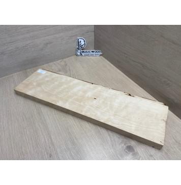 Берёза Пламенная Универсальная заготовка Смешанный А Волна АА 26х151х535 мм-4