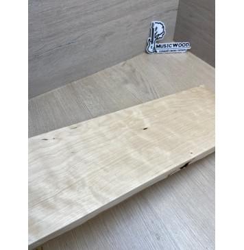 Берёза Пламенная Универсальная заготовка Смешанный А Волна АА 26х151х535 мм-9