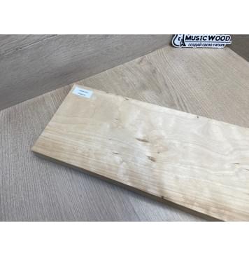 Берёза Пламенная Универсальная заготовка Смешанный А Волна АА 27х151х555 мм-9