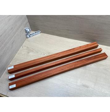 Падук заготовка грифа электрогитары Радиал АА 34х(38-19-38)х692 мм - из 3х частей-8