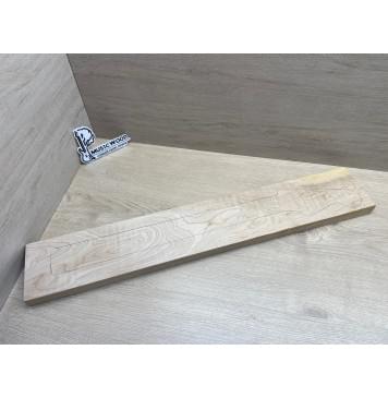 Клён Белый Явор, Волнистый заготовка грифа для электрогитары Тангент АА Волна А 27х114х718 мм-0